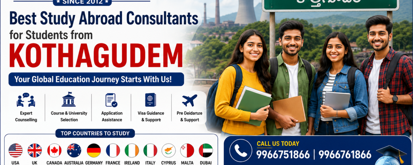 Best abroad consultancy in Kothagudem