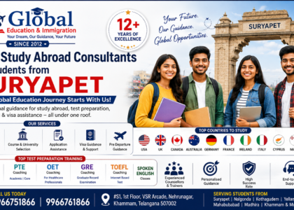 Best abroad consultancy in Suryapet