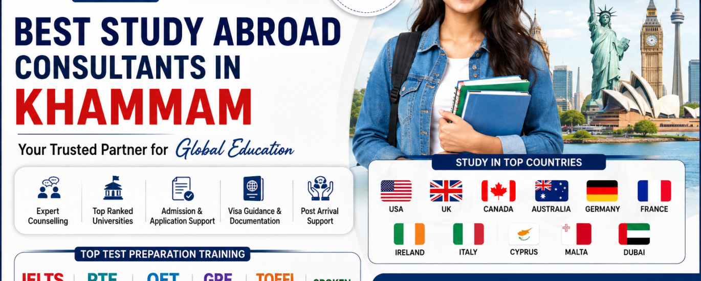 Best abroad consultancy in khammam